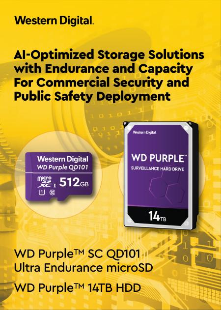 Western Digital Introduces Storage Optimized For Public Safety, AI And Smart City Deployments