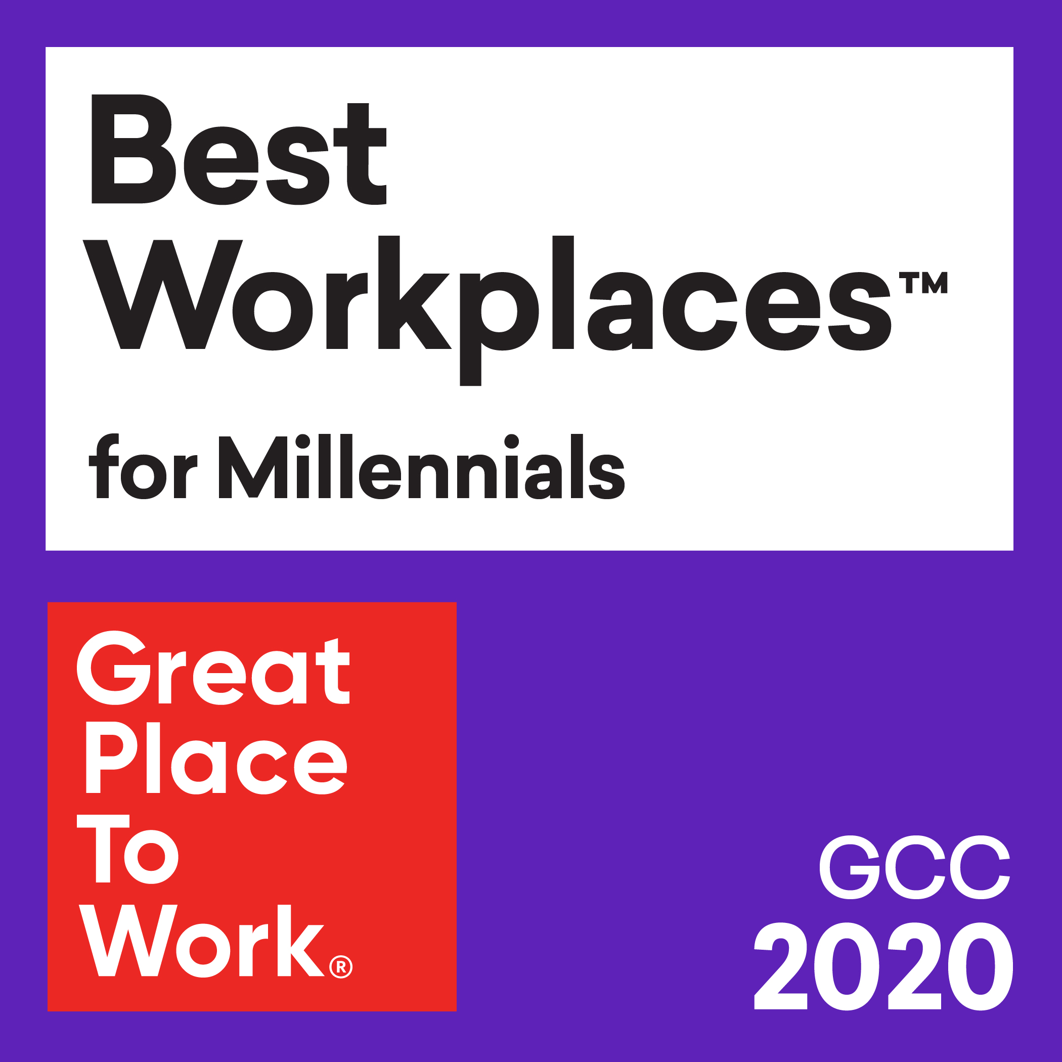 2020_gptw_Best Workplaces for Millennials in GCC logo | 4.0 Revolution