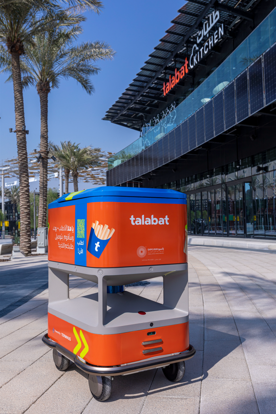 talabat Partners With Terminus To Launch Sustainable Last-Mile Delivery With Fully Autonomous Food Delivery Robots At Expo 2020