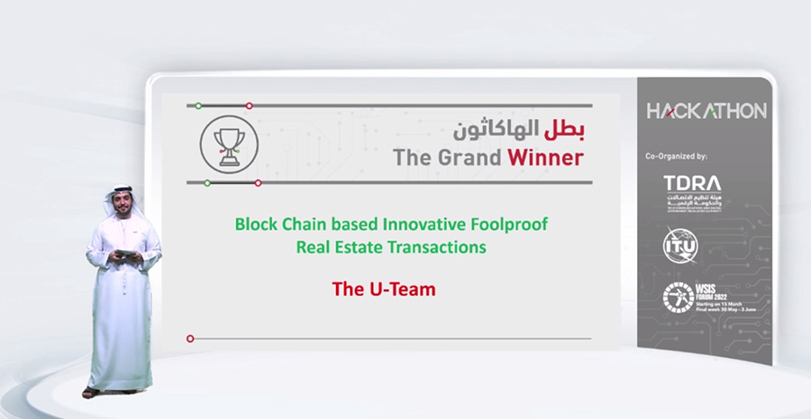 TDRA Honors The Winners Of The International Virtual Hackathon