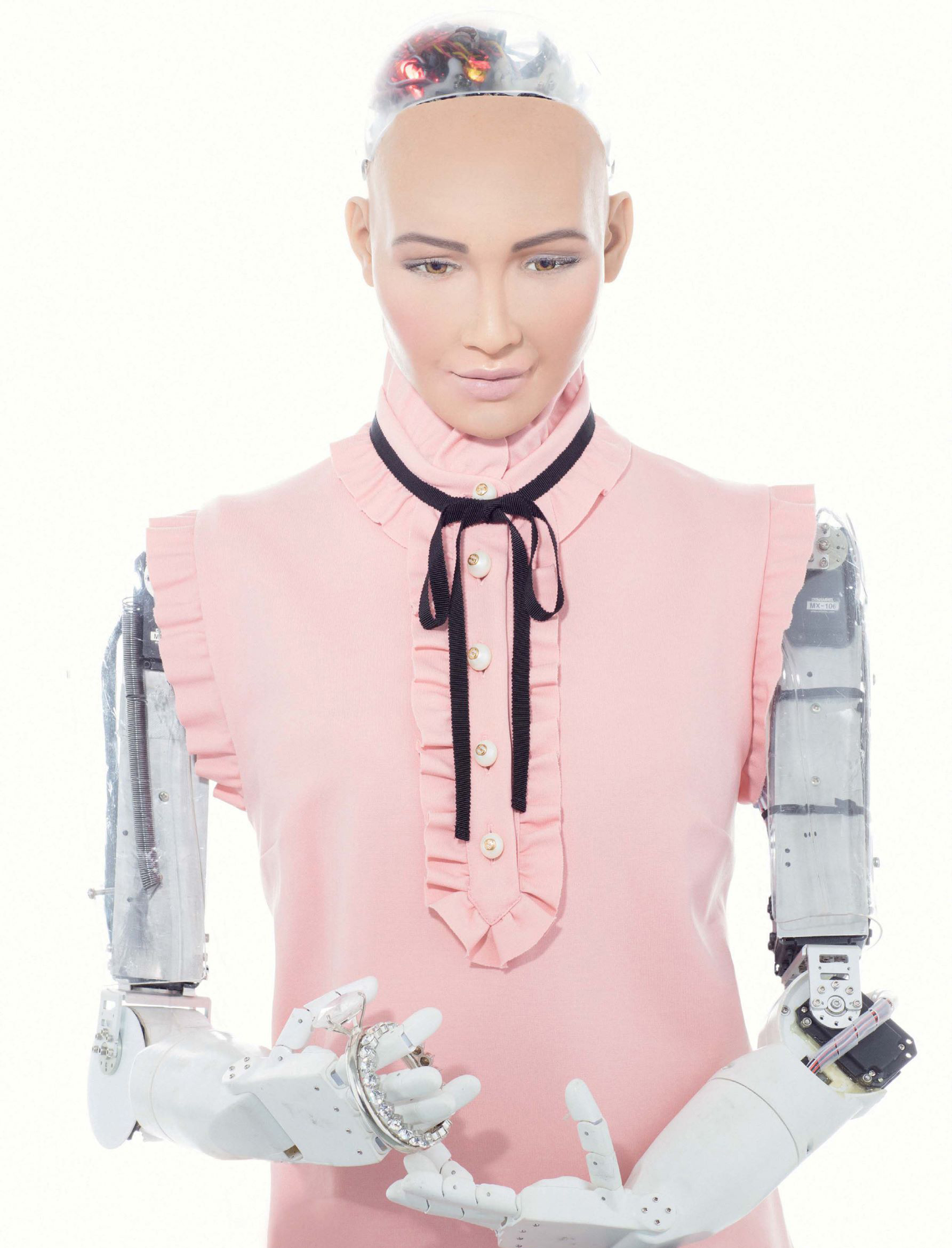 Sophia, The First Intelligent Humanoid Robot, Arrives In Dubai To Participate In 20th Annual Regional Audit Conference