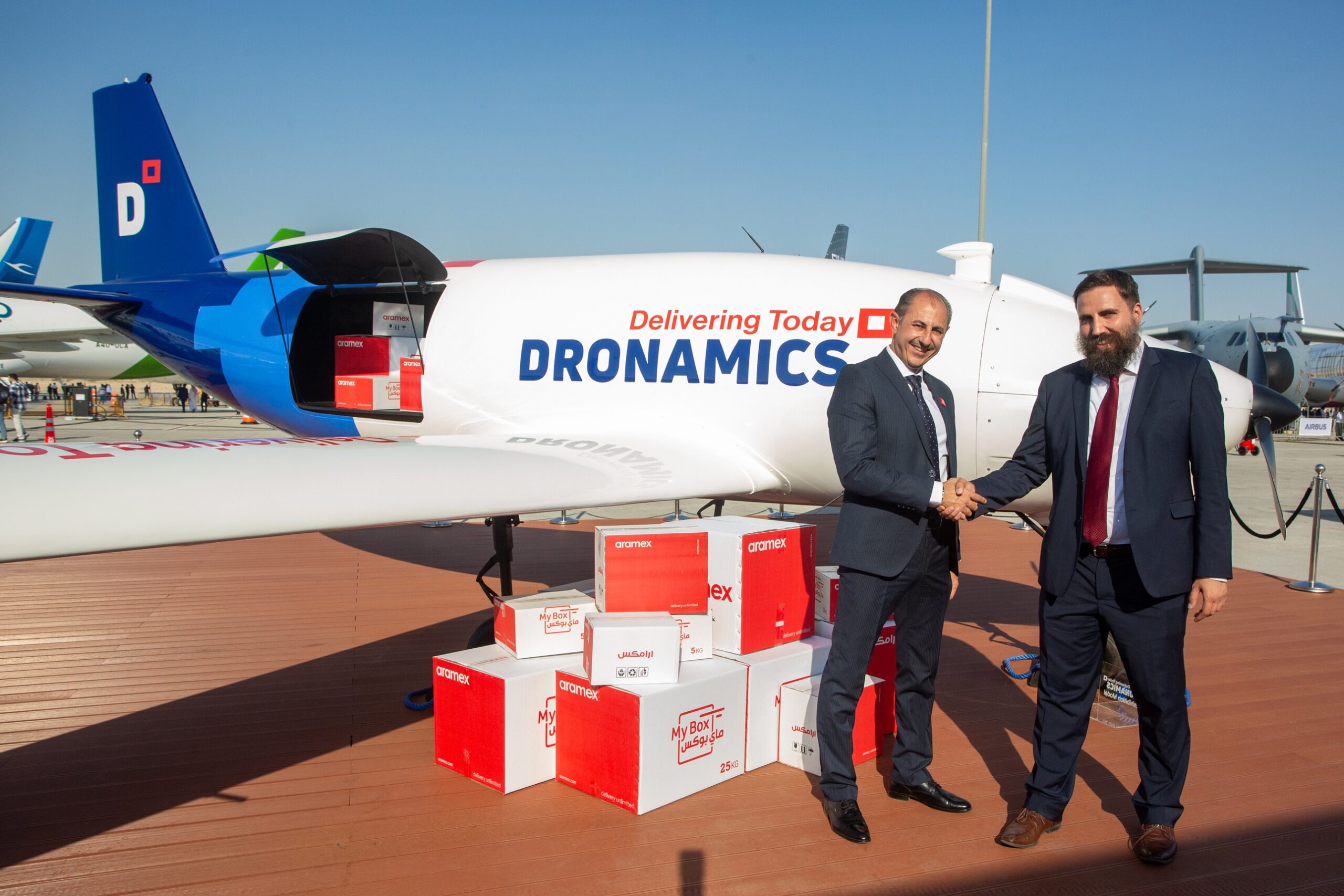 Dronamics And Aramex To Partner On Cargo Drone Deliveries Globally